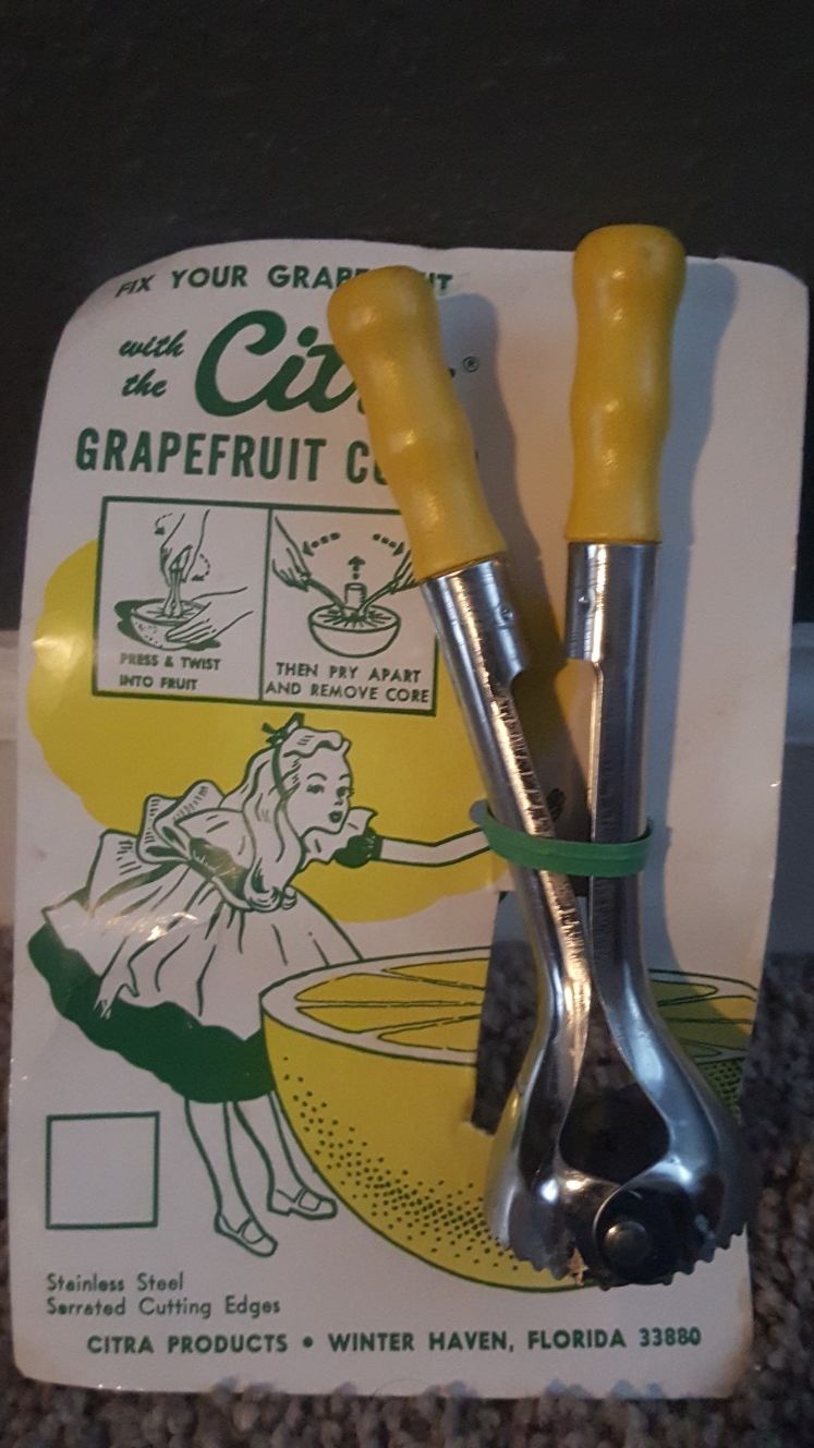 Vintage citra grapefruit corer