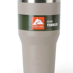 Ozark Trail 803-748-151 32 oz 
Insulated Stainless Steel Tumbler, Double Wall Vacuum Insulation, Tan.
Missing Magnet Slider