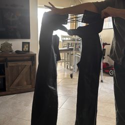 Women’s Large Motor Cycle Chaps 