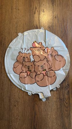 Capybara Party Decor
