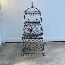 Metal Wine Rack