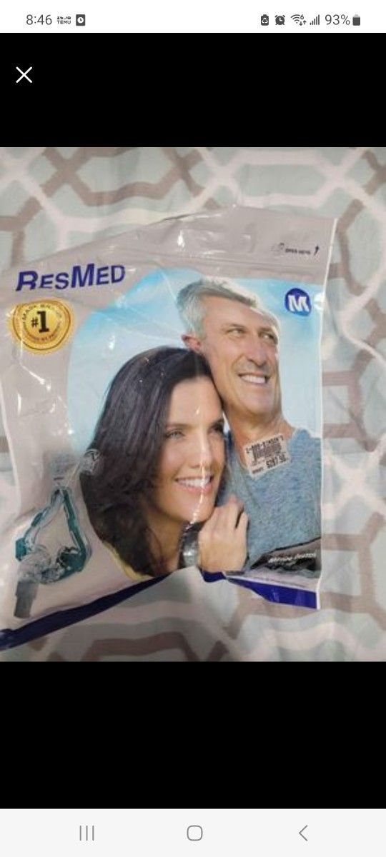 lResMed Mirage Quattro Full Face Mask Size M  