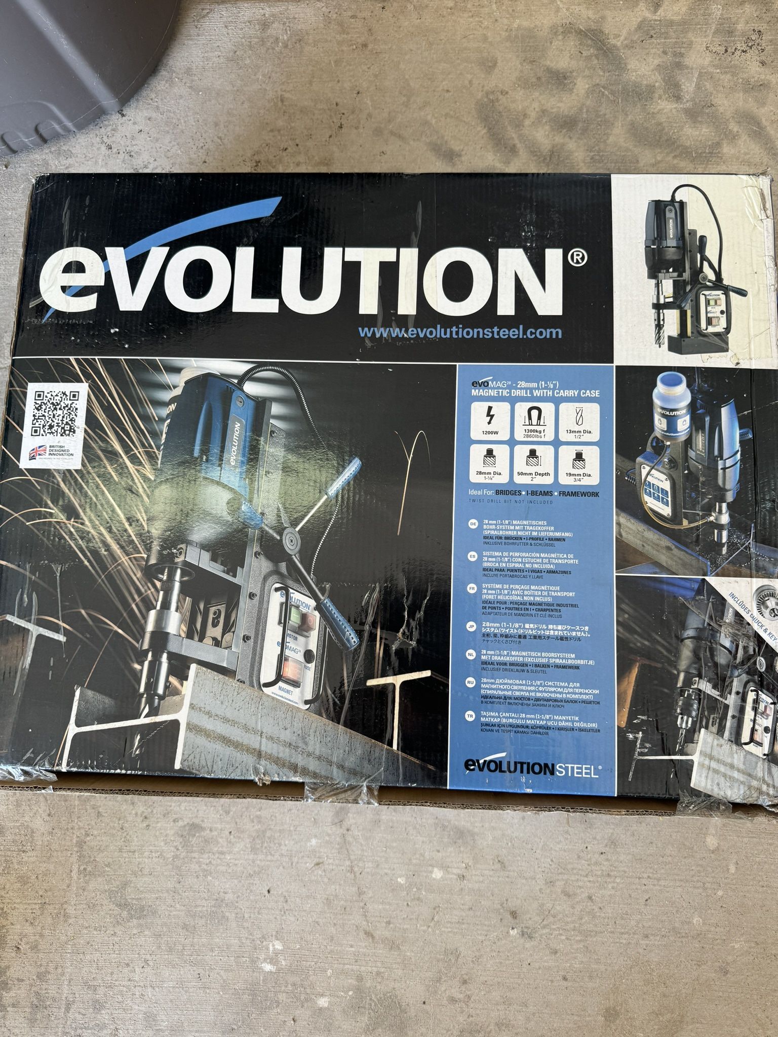 Evolution Evomag 28 Mag Based Drill