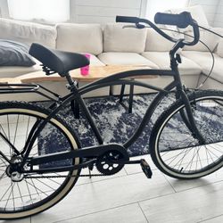 Sixthreezero Black Comfort Cruiser Bike