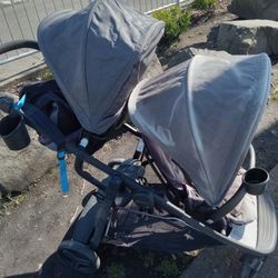 Double Graco Stroller 