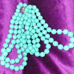 Gorgeous  Robin's Egg Blue Glass Beads