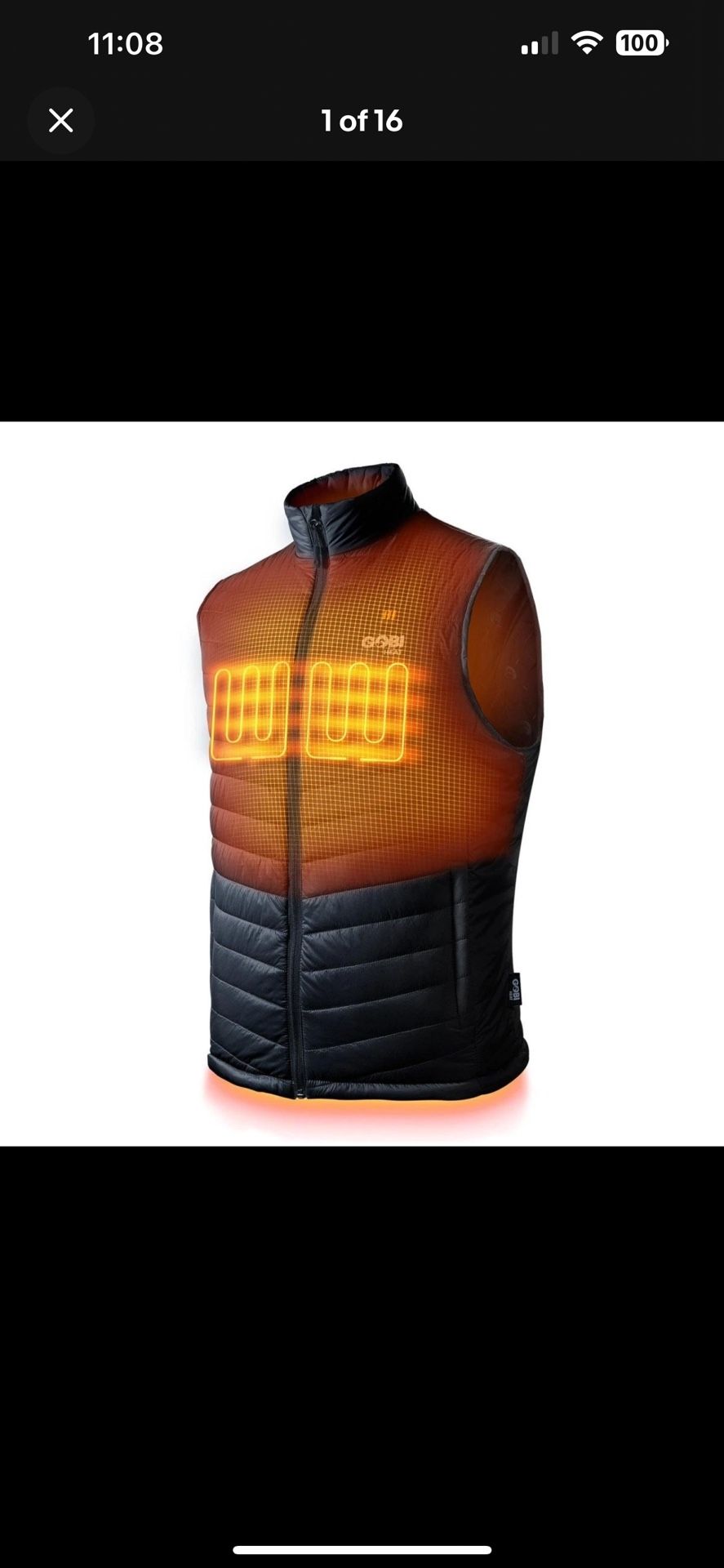 Dune Mens Heated Vest