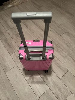 Pink travel bag
