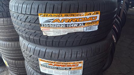 Arroyo Grand Sport A/S 235/50ZR20 104W XL Tires $160 each tire