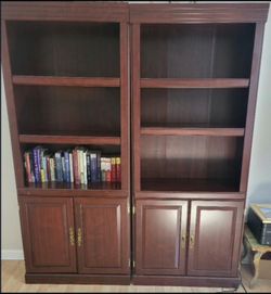 MAHOGANY SHELVES