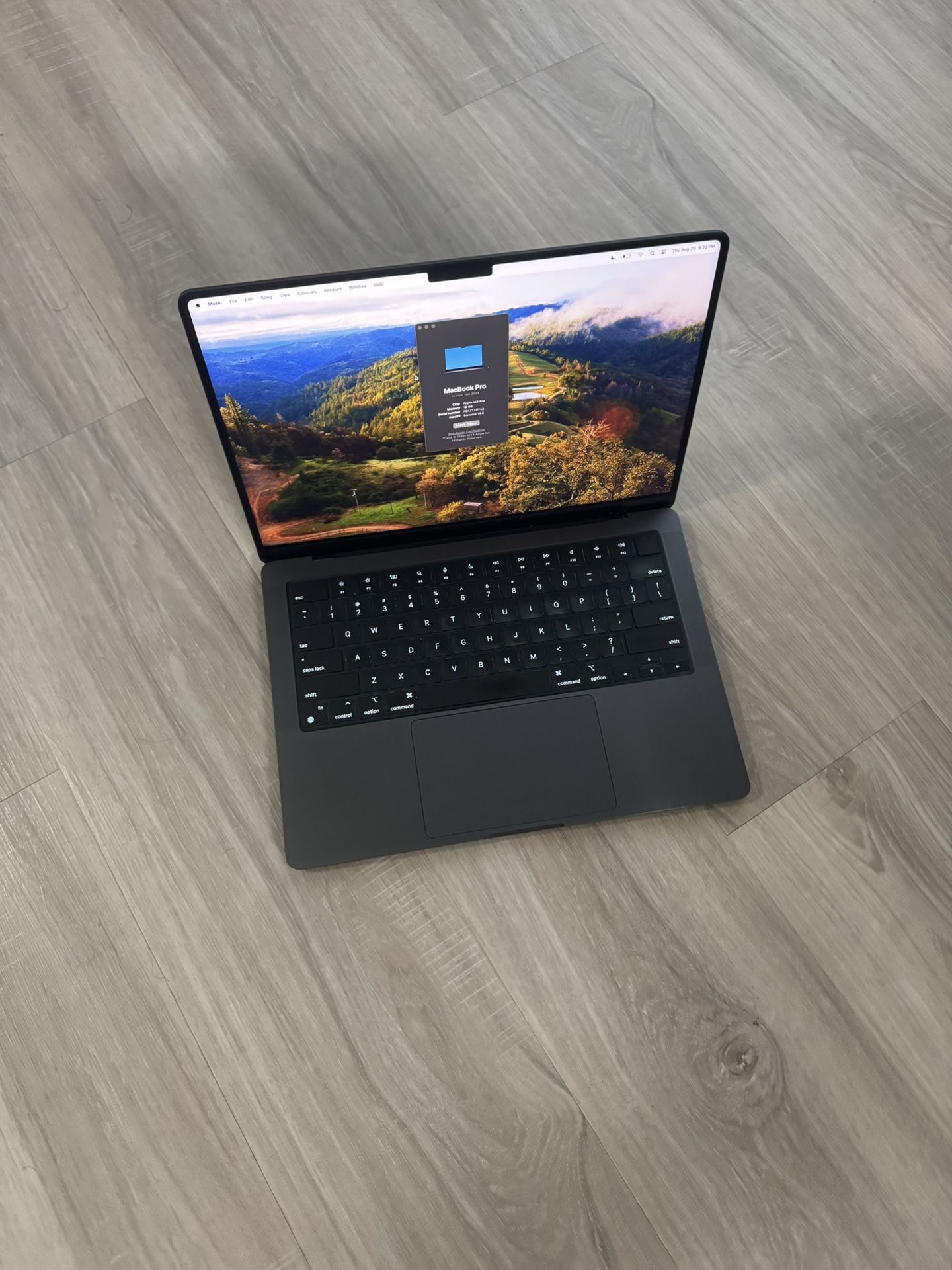 2024 MacBook Pro with Apple M3 PRO Chip