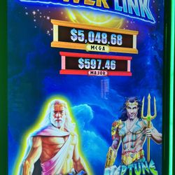 Slot Machine Zeus / Neptune Power Link 2 Games in 1,