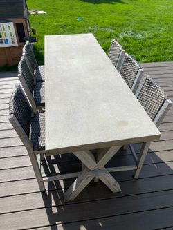 7 Piece Patio Set Furniture high top