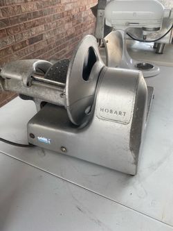 Hobart commercial meat slicer