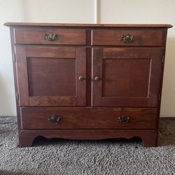 Solid Wood Sideboard Cabinet -$100
