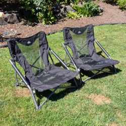 Folding outdoor chairs + Carrying bags