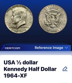 1964 Kennedy Half Dollar