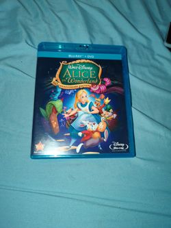 Alice in Wonderland Blu Ray+ DVD