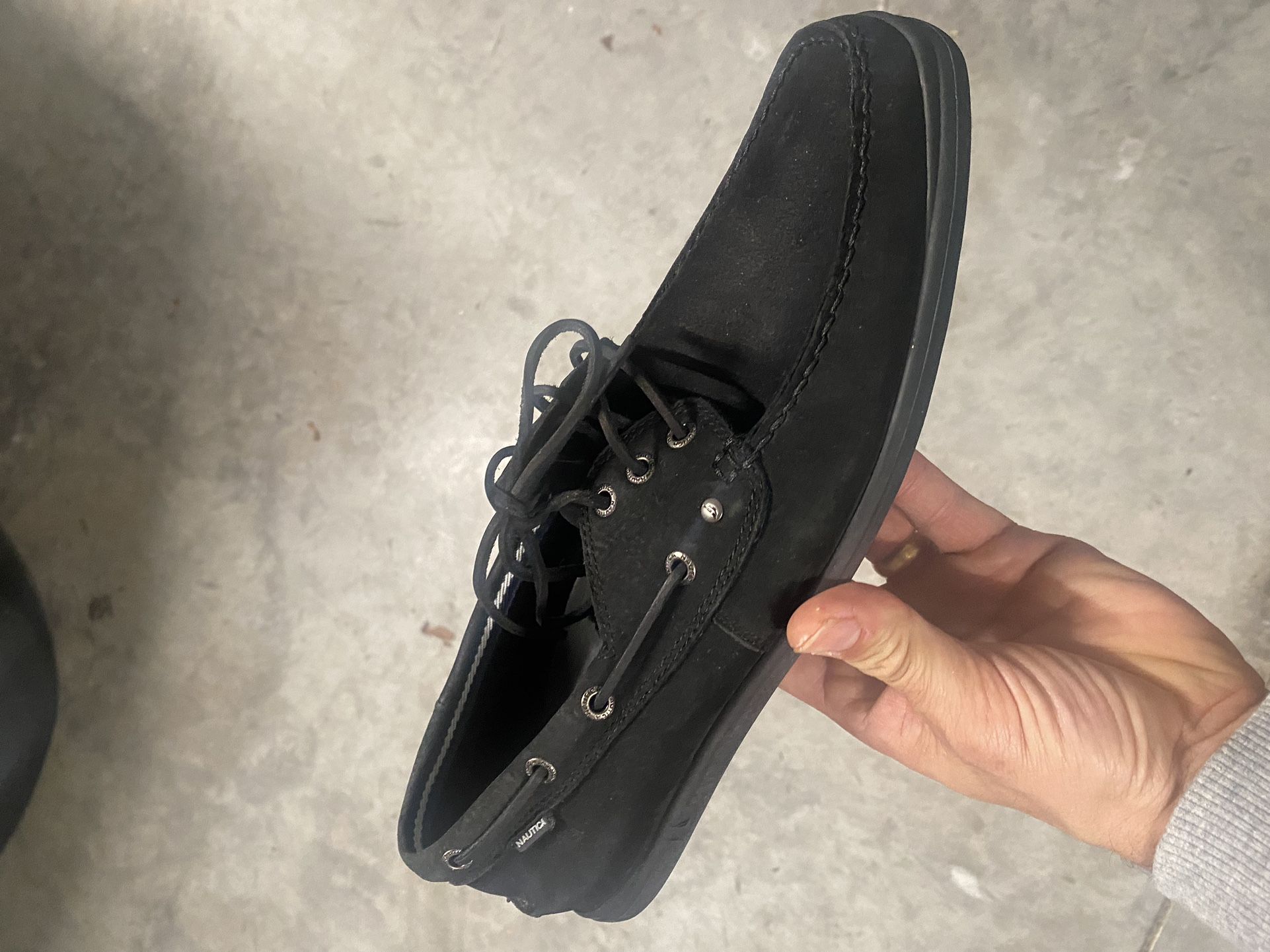 Nautica Men’s Leather Boat Shoes