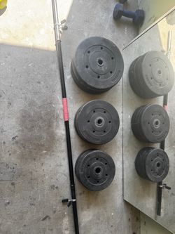Bar and Plate Set