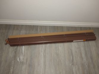 2" Faux wood blind 46" wide X 34" long