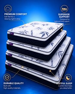 Brand New Ortho Supreme Mattresses – prices vary by size- Enjoy fast Free Delivery - Hablamos espanol