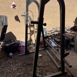 Adjustable Squat Rack (Unsafe)