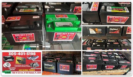 Baterías con garantía de 3 meses usadas como nuevas