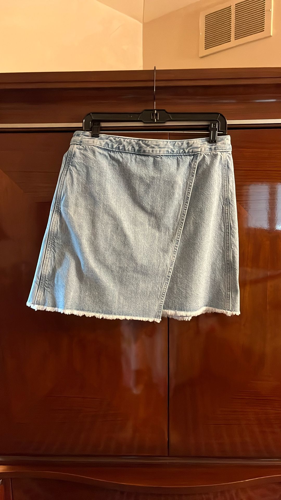 Ann Taylor Loft Jean Skirt