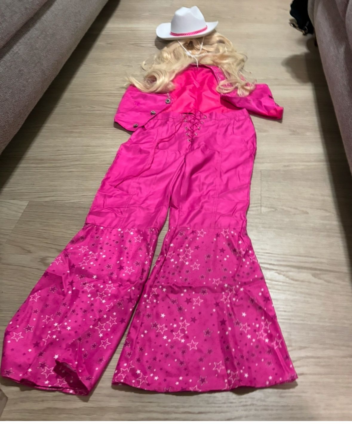 Barbie Cowgirl Pink Halloween Costume