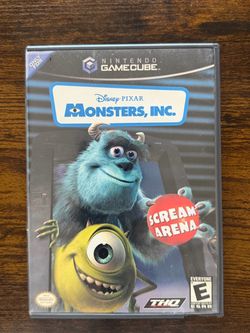 Monsters Inc. Scream Arena Nintendo GameCube