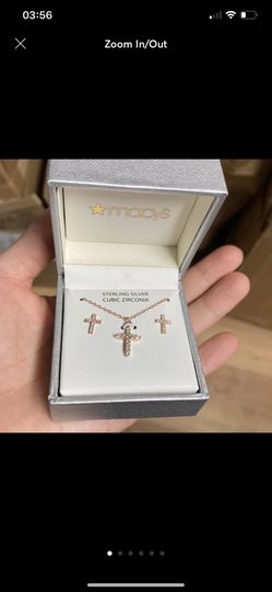 children's cubic zirconia 2PC