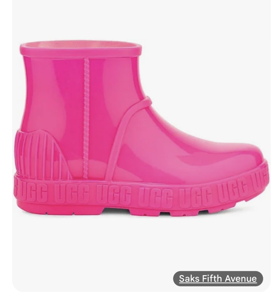 Pink Ugg Rain boots