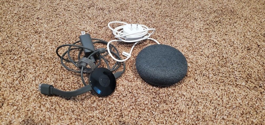 Google Home Mini + Google Chromecast ( 2nd Gen)