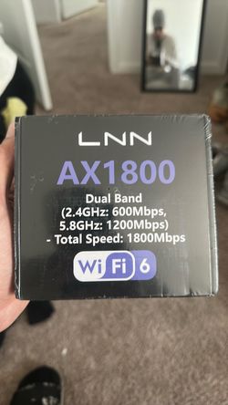 LNN AX1800 Wi-Fi 6 Dual Band extender