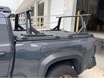 GEN 4 Tacoma 24’ + 6’ Bed Box  tonneau cover diamondback HD w/ HD Yakima racks  W/ tool box