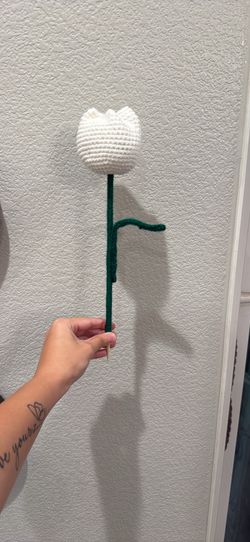 Handmade Crochet Tulip