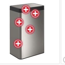 Kohler 48L Motion Sensor Trash Can – Stainless Steel – Touchless – Like New