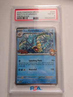 Pokemon gyrados prelease card