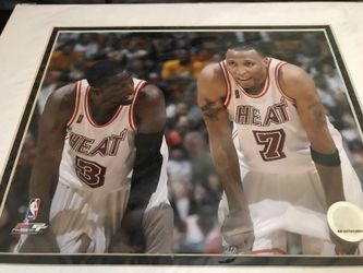 NBA Picture collectible! Miami Heat.