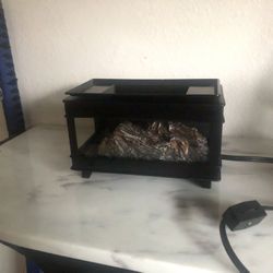 wax heating fireplace decoration
