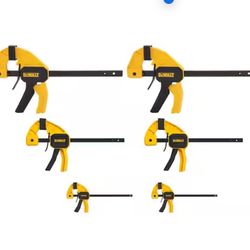 DEWALT Trigger Clamp Set (6-Piece)  #DEW-166