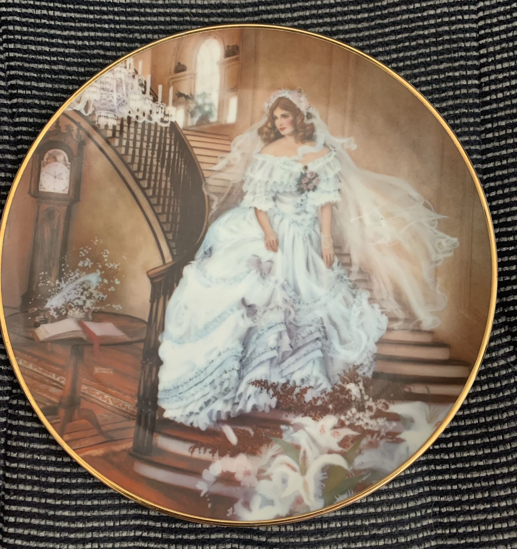 Collector Plate Caroline By Rob Sauber Portrait Of American Brides