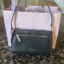Leila pebbled leather Kate Spade handbag