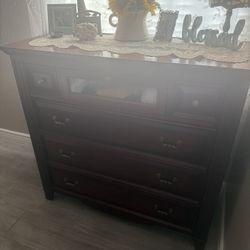 Solid Wood Dresser/media Center 