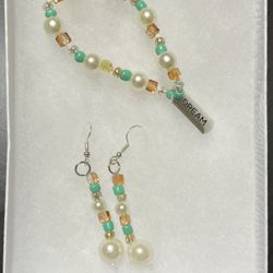Bracelet With Earrings/aretes/
