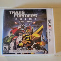 3ds Transformers Game