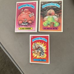 Garbage Paul Kids Cards From 1985(Topps)