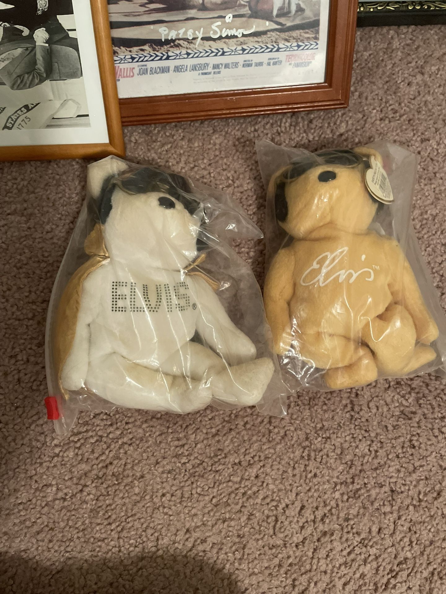 Elvis beanie babies