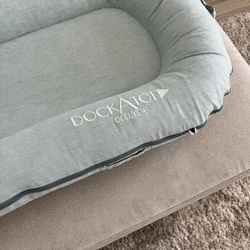 Dock A Tot Deluxe + Marine Chambray